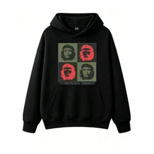 黑卫 Hooded sweatshirts printed with Argentine national heroes