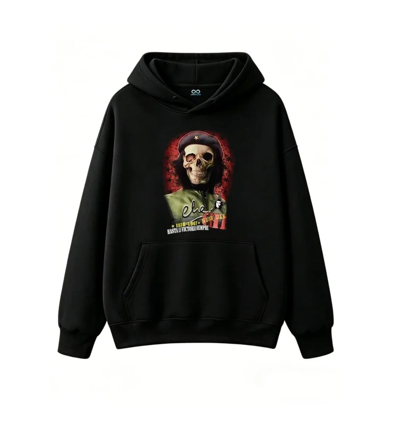 黑卫 Hooded sweatshirts printed with Argentine national heroes
