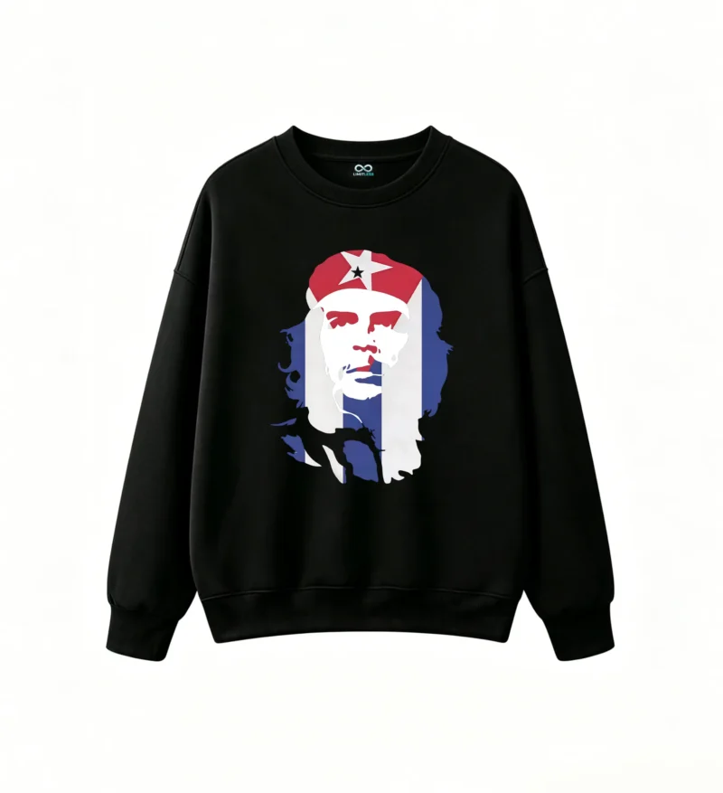 黑卫 Crew neck hoodies printed with Argentine national heroes
