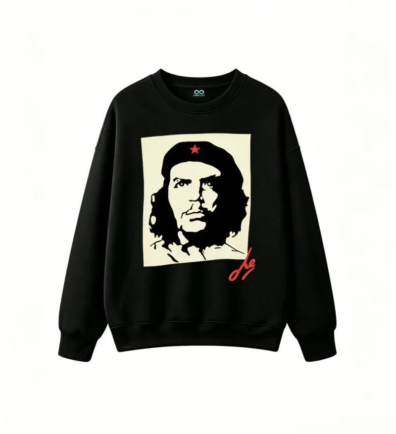 黑卫 Crew neck hoodies printed with Argentine national heroes