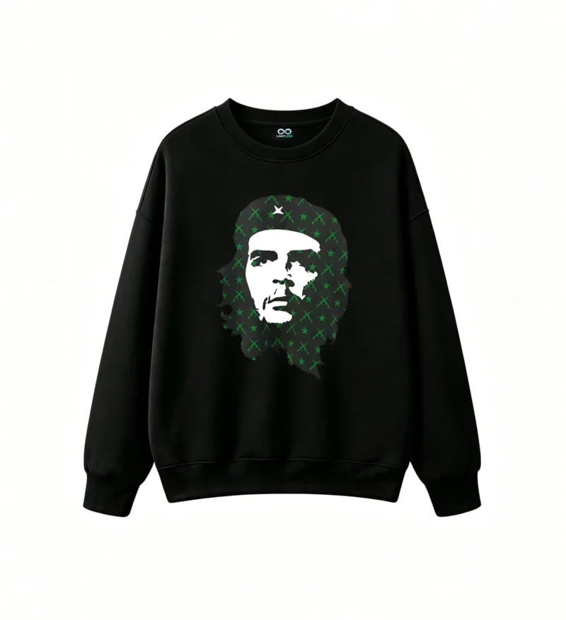 黑卫 Crew neck hoodies printed with Argentine national heroes