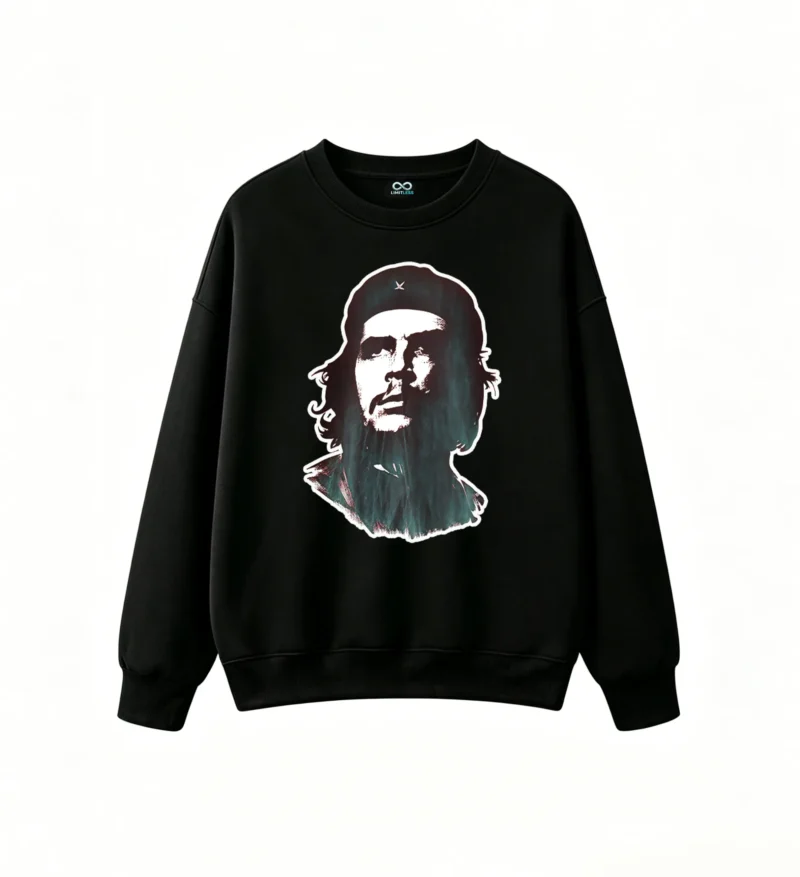 黑卫 Crew neck hoodies printed with Argentine national heroes