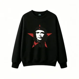 黑卫 Crew neck hoodies printed with Argentine national heroes