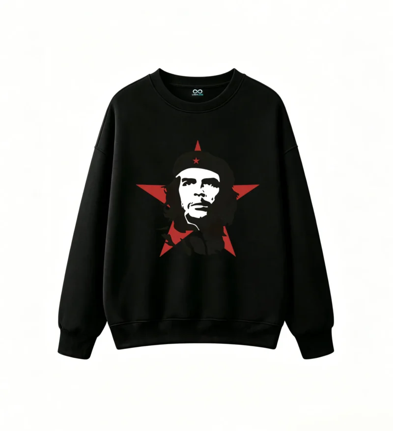 黑卫 Crew neck hoodies printed with Argentine national heroes
