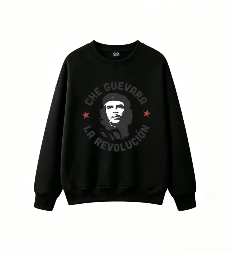 黑卫 Crew neck hoodies printed with Argentine national heroes