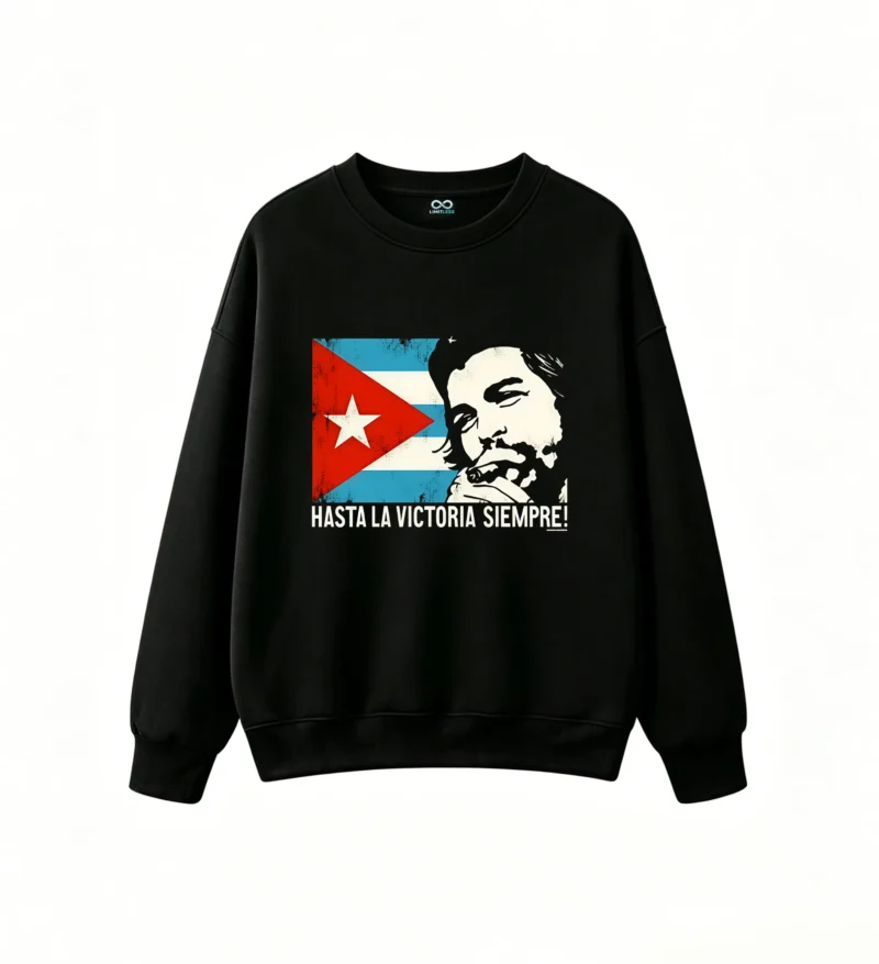 黑卫 Crew neck hoodies printed with Argentine national heroes