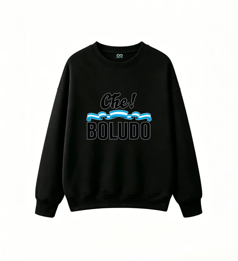 Sudadera unisex oversize sin capucha