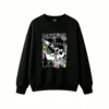 黑卫正 Don't Touch - Colorful Childlike Doodle Art Black Background Hoodie