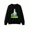 黑卫正 Cozy Oversized Hoodless Sweatshirt for Women and Men