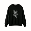 Dark Ornate Mythical Griffin Winged Lion Emblem Unisex Hoodie
