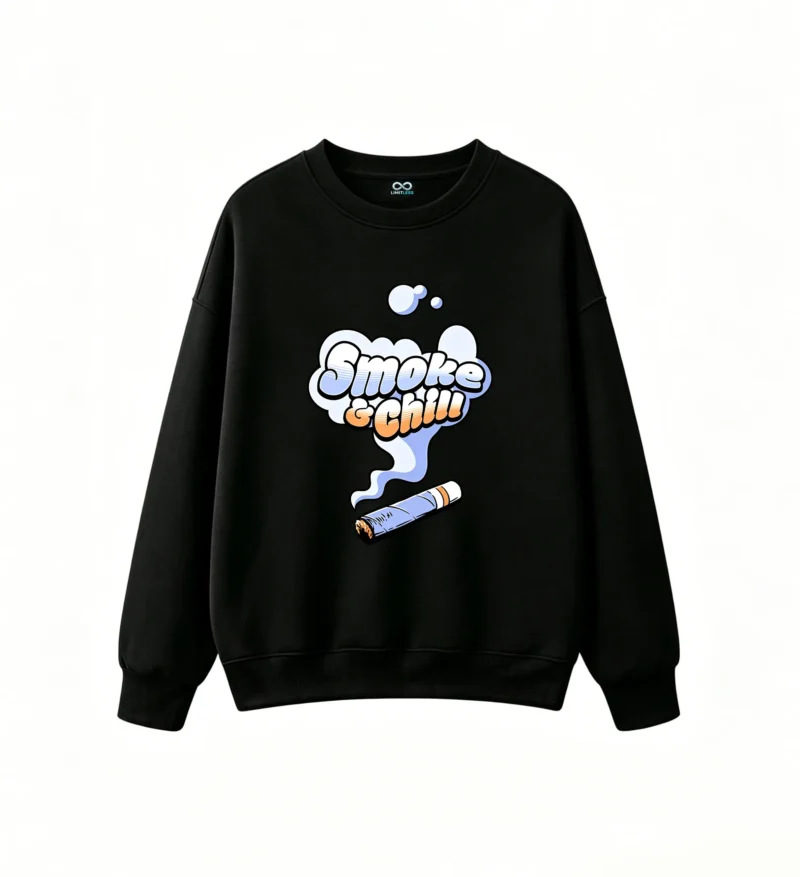 Cozy Oversized Hoodless Sweatshirt for Women Men