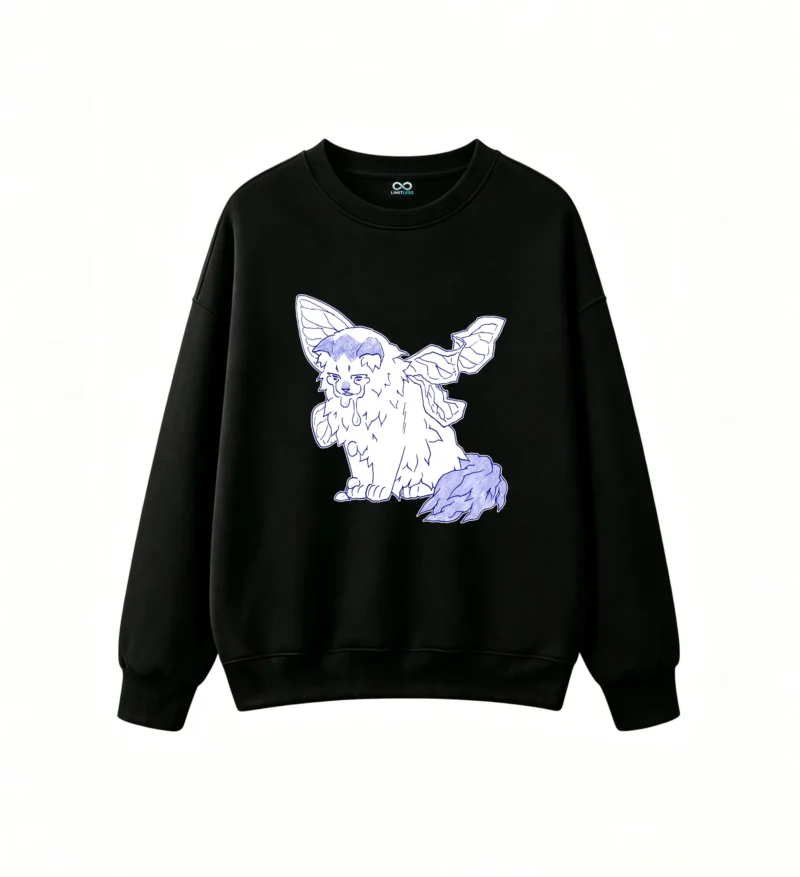 Cozy Unisex Hoodless Sweatshirt Casual Crew Neck Pullover