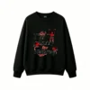 黑卫正 No Hoodie Women Men Oversized Pullover Sweatshirt