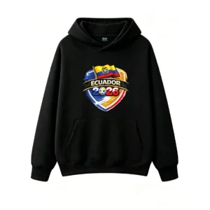Hoodie with 2026 USA-Canada-Mexico World Cup themed print
