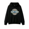 La Universidad Pública Se Defiende Vintage Woodcut Sunburst Blue Ribbon Diploma Laurel Hoodie