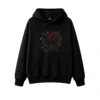 黑卫正 Gothic Angel Cat Hoodie