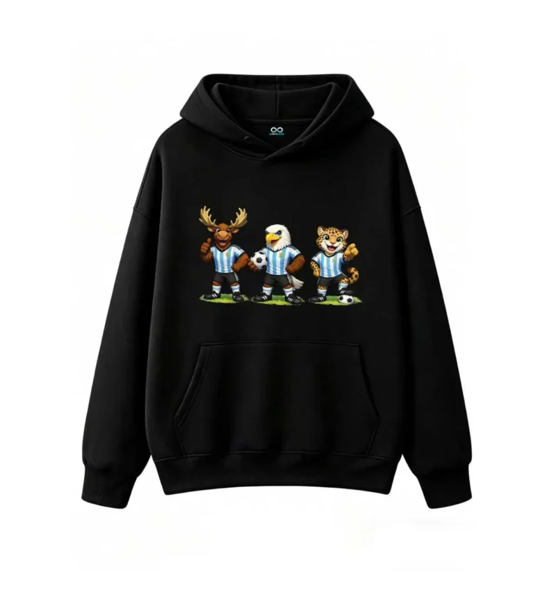 黑卫正 Light blue and white striped football jersey design, soft cotton-blend pullover adorned with the AFA crest. It is the perfect gift for football fans, World Cup celebrations and casual spring-summer wear.