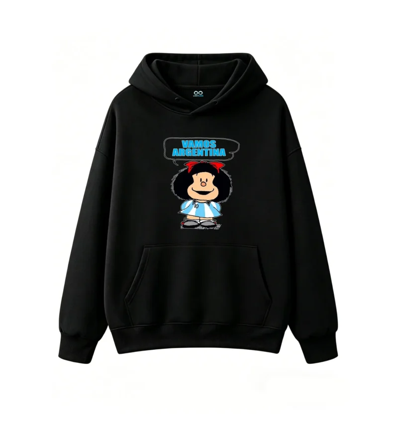 黑卫正 Cozy Hooded Sweatshirt for Men and Women