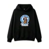 黑卫正 Made in Argentina Vintage Tango Couple Sunburst Pattern Hoodie