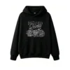 黑卫正 Unisex Oversized Hoodie for Men Women