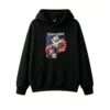 黑卫正 Team USA 2026 World Cup Bald Eagle Soccer Player Cartoon Hoodie