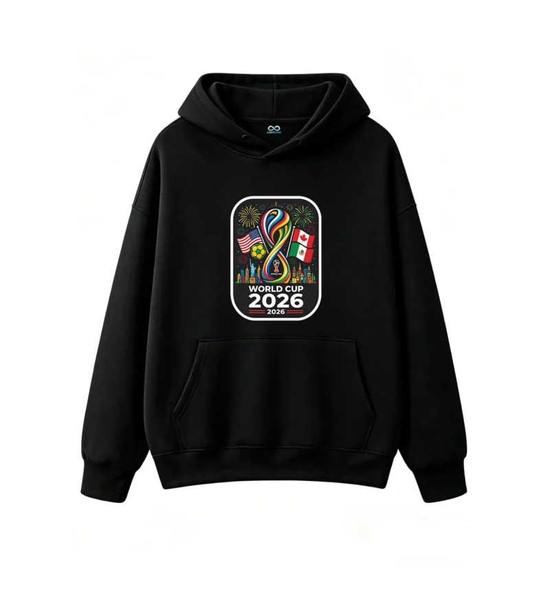 2026 FIFA World Cup USA Canada Mexico Co-Hosts Celebratory Hoodie