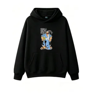 Casual Loose Fit Pullover Sweatshirt, Breathable Cotton Blend, Dynamic Pose Design Perfect for Soccer Fans, Independence Day Gift for Men Women Kids