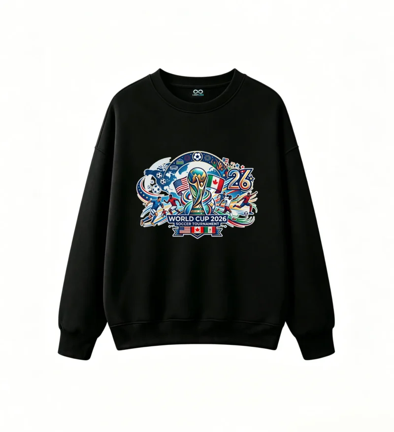黑卫正 FIFA World Cup 2026 Soccer Tournament Hoodie