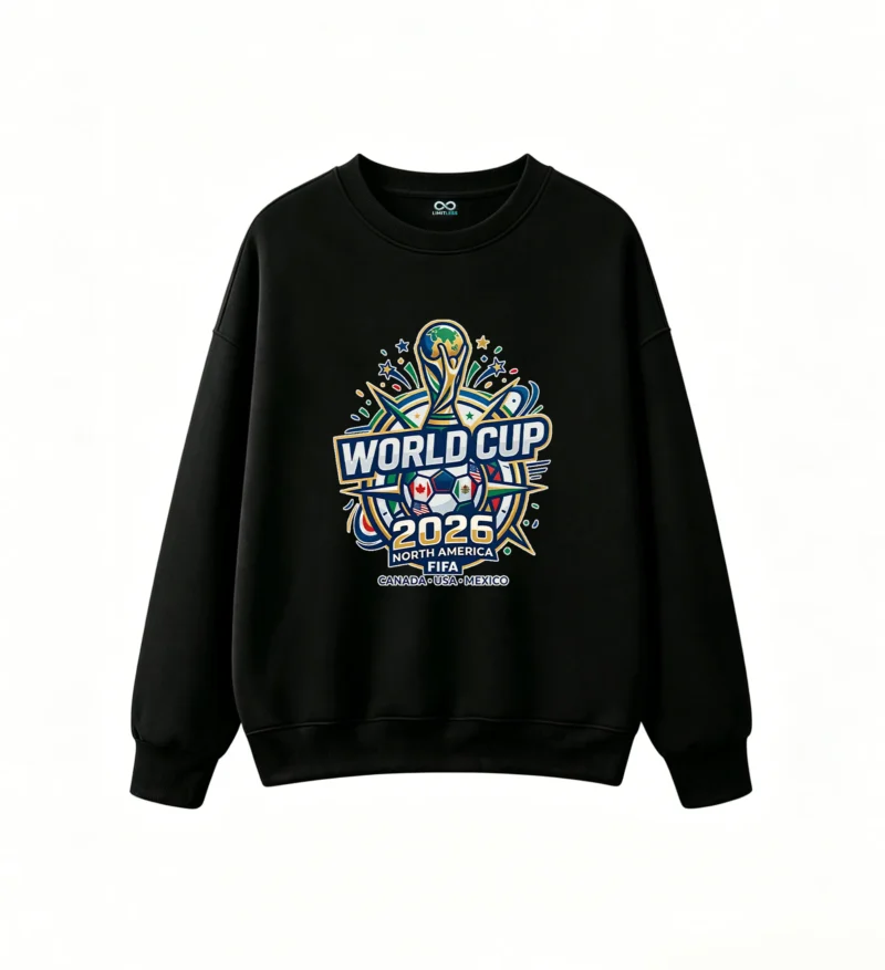 FIFA World Cup 2026 North America Official Logo Unisex Hoodie