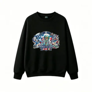 黑卫正 FIFA World Cup 2026 USA Canada Mexico Hosted Tournament Graphic Hoodie