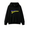 黑卫正 Superdad Retro Comic Style 3D Text Hoodie