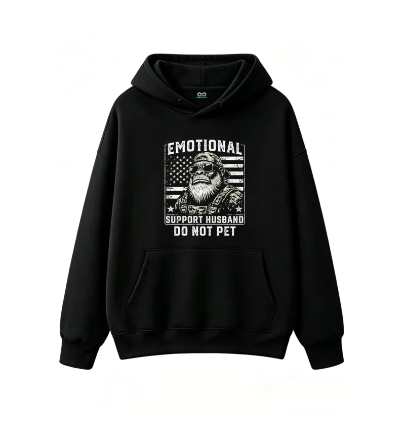 黑卫正 Cozy Oversized Hoodie for Men and Women - Premium Cotton Blend Pullover Sweatshirt with Front Pocket