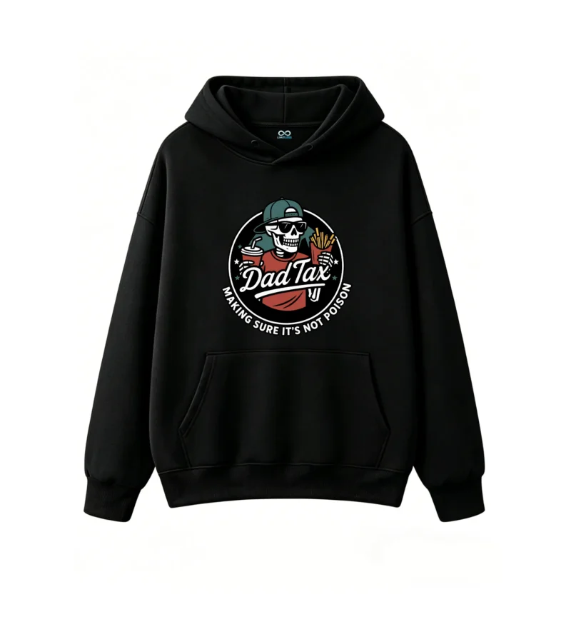 黑卫正 Cozy Unisex Hoodie Sweatshirt with Kangaroo Pocket