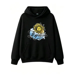 Premium Cotton Blend Pullover Sweatshirt with Kangaroo Pocket, Soft Fleece Lined Warm Winter Jacket - Perfect Gift for Family, Friends, Casual Streetwear Style