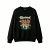 黑卫正 Raised on Dad Advice Vintage Graphic Hoodie