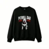 黑卫正 Pitbull Dad Strong Lovable Muscular Dog Graphic Hoodie