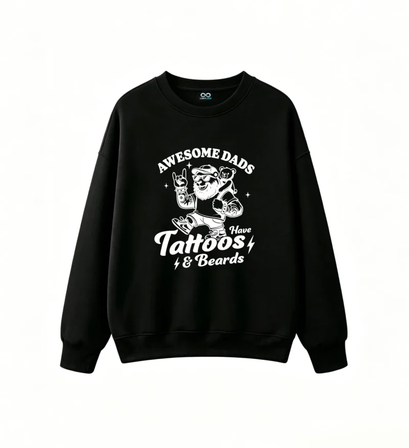 黑卫正 Cozy Unisex Hoodless Sweatshirt