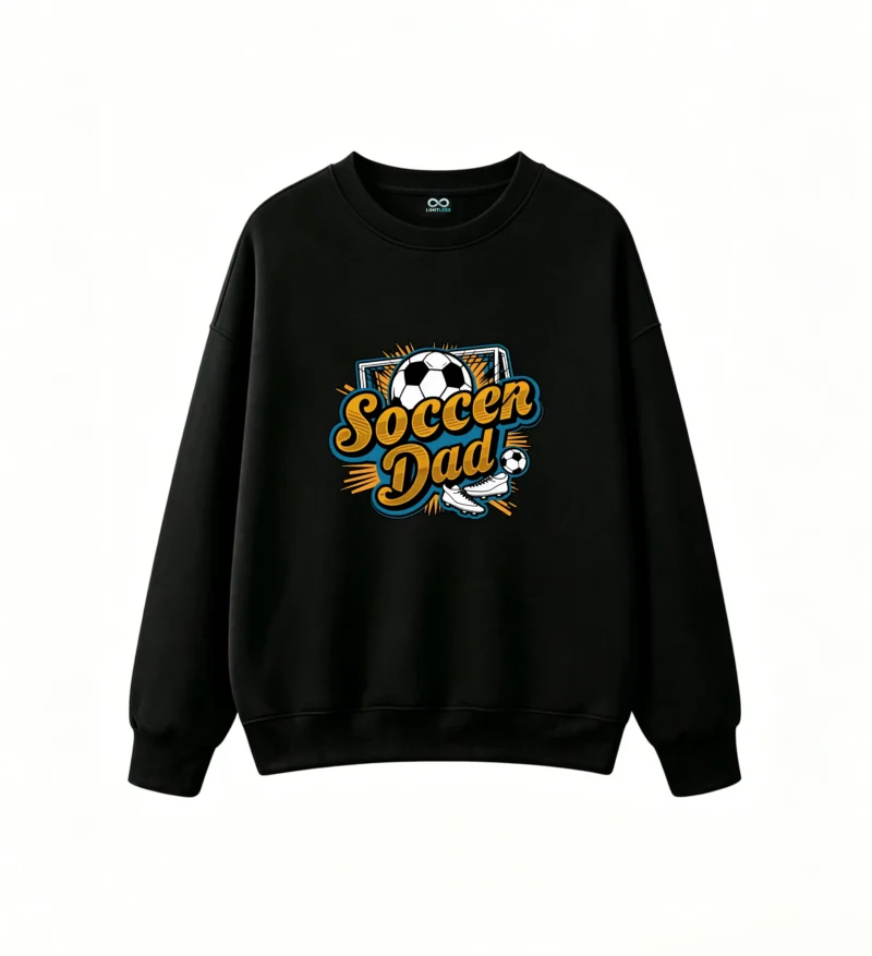 Soccer Dad Retro Graphic Sweatshirt