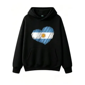 黑卫正 Vintage Distressed Streetwear Pullover with Brush Stroke Texture, Unisex Casual Warm Sweatshirt for Men Women, Perfect Gift for Travelers and Soccer Fans