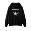 黑卫正 Stylized Flying Crane Art Hoodie