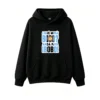 Bold Sun of May Design with Blue and Black Text, Casual Streetwear Sweatshirt for Men Women, Funny Mocking Humor Tee, Perfect Gift for Argentina Travelers or Spanish Speakers