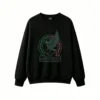 Mexico National Football Team Golden Eagle Cactus Shield Logo Hoodie