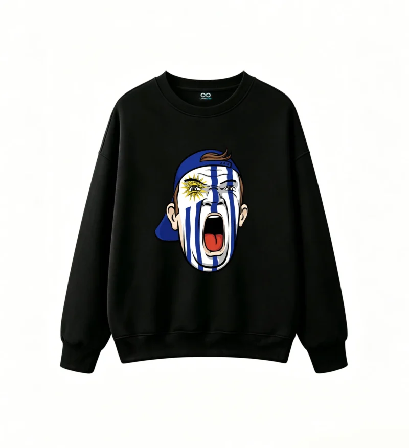 黑卫正 Unisex Hoodless Sweatshirt