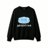 黑卫正 Monumental Argentina Football Stadium Hoodie