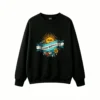 Unisex Oversized Hoodless Sweatshirt Casual Streetwear Crew Neck Pullover