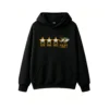1 Buzo Argentina 3 estrellas, doble estampado oversize unisex