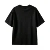 Remera hámster musculoso, estampado frontal oversize algodón