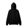 2 Buzo capucha hámster gym, estampado frontal oversize unisex