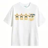 Remera Argentina 3 estrellas, doble estampado algodón oversize unisex
