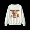 3 Buzo redondo hámster gym estampado oversize